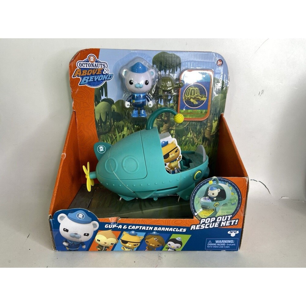 Octonauts Above & Beyond Gup A Captain Barnacles Adventure Pack Toy Playset NEW